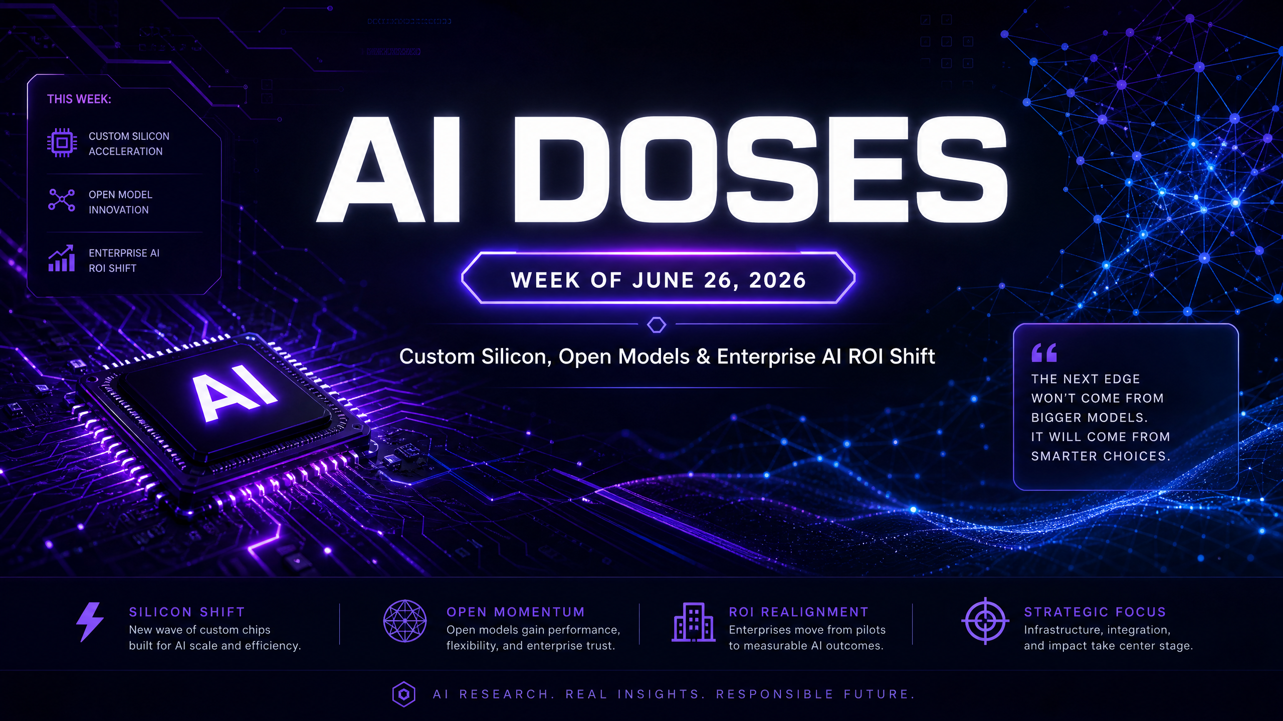 AI Infrastructure Race β Custom Silicon, Open-Weight Frontier Models, and the Agentic Enterprise