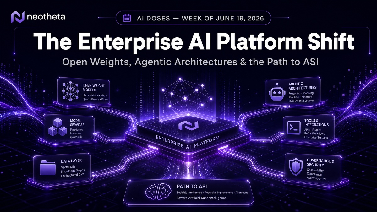 The Enterprise AI Platform Shift — Open Weights, Agentic Architectures, and the Path to ASI