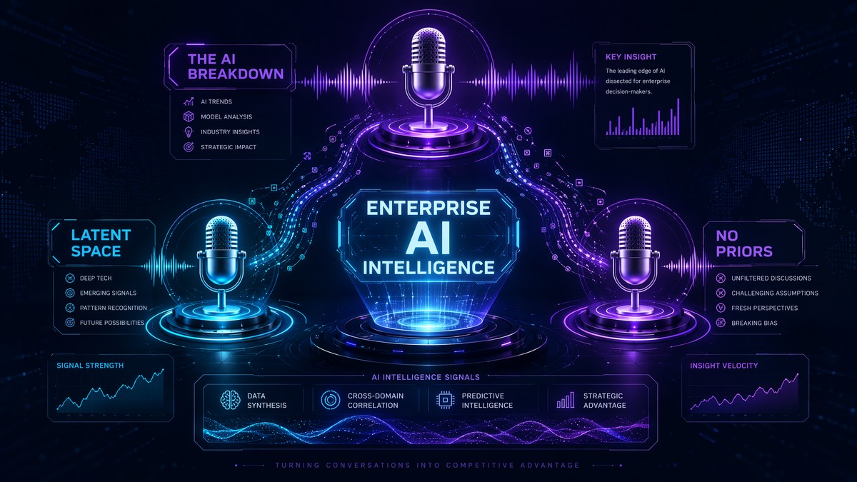 AI Intelligence Signals — Top Podcasts for Enterprise Leaders