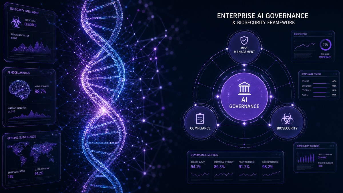 AI Biosecurity & Governance — Enterprise AI Research Frontiers