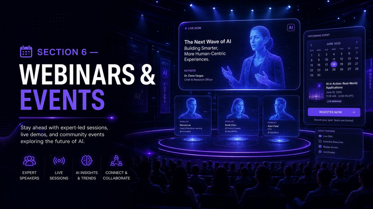AI Doses Section 6 - Webinars Events Jul 2026